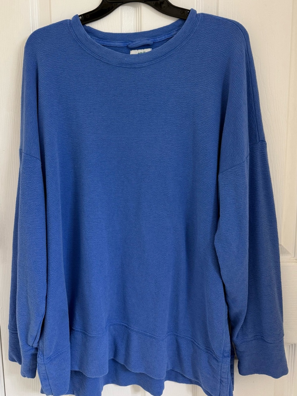 aerie Men's Royal Blue Crewneck Sweatshirt